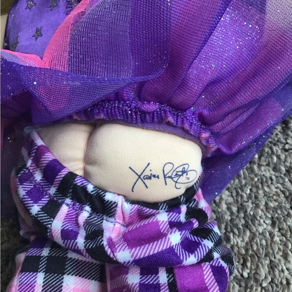 Cabbage patch 14 inch purple star top and leggings rocker - Picture 5 of 7
